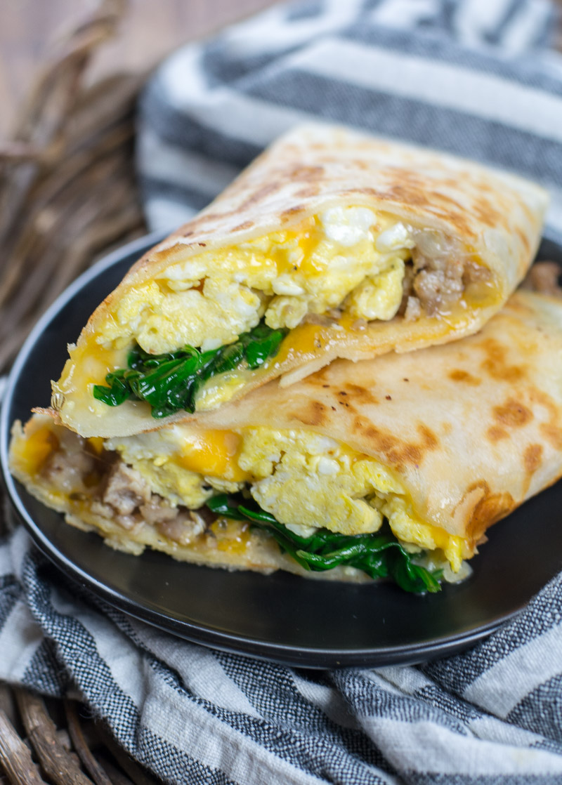 Quick And Easy Breakfast Burrito - Easy Wrap Recipes