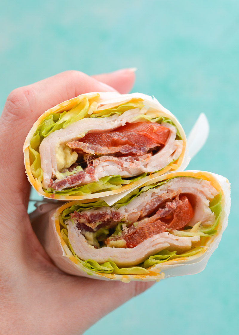 Keto Turkey Bacon Ranch Wrap - Easy Wrap Recipes