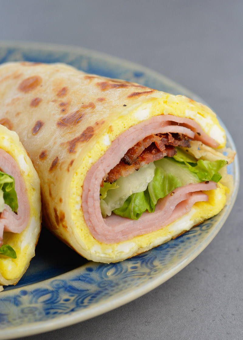 Loaded Egg Wrap Easy Wrap Recipes