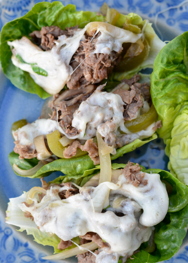 Philly Cheesesteak Lettuce Wraps (keto + Low Carb) - Easy Wrap Recipes